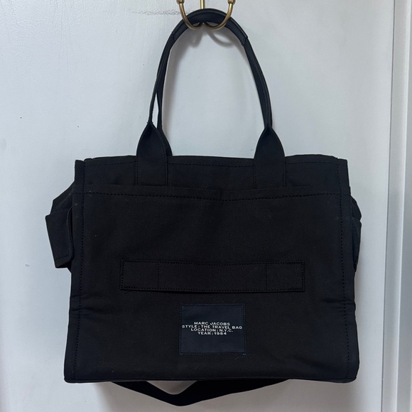 Marc Jacobs Black The Travel Bag Tote - Picture 5 of 9